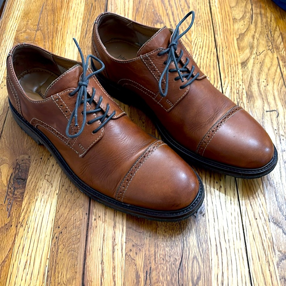 Johnston & Murphy Casual Dress Shoe Brown Size 10M